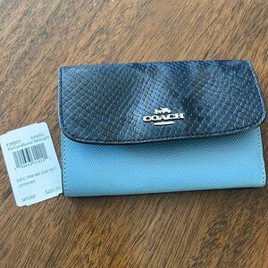BRAND NEW - Coach Wallet - Cornflower Midnight